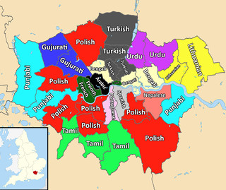 Językowa mapa Londynu. Gdzie "rządzą" Polacy?