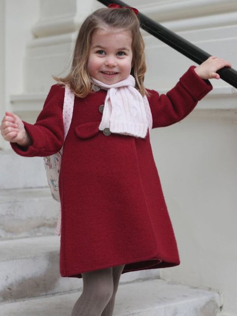 Princess Charlotte's first day at nursery