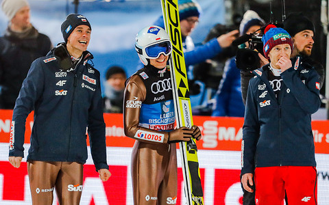 Iron team of Poles for Poles in Bad Mitterndorf