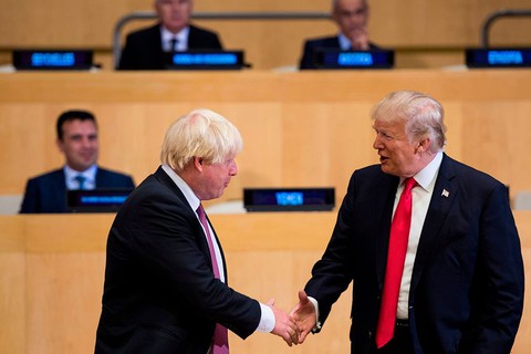 Boris Johnson: Wycofanie zaproszenia dla Trumpa byłoby nierozsądne