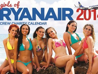 Ryanair scraps controversial calendar featuring cabin crew wearing bikinis in provocative poses 
