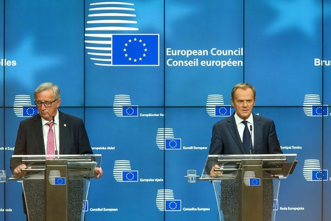 EU's Tusk, Juncker dangle hope that U.K. will reverse Brexit