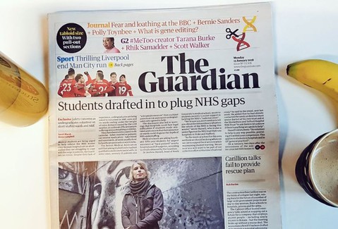 The Guardian presented new look
