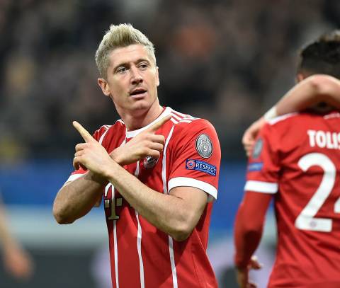 Lewandowski for the fifth time in the eleventh queue "Kicker"