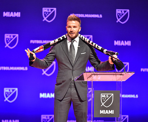 Klub Beckhama z Miami zaproszony do rozgrywek