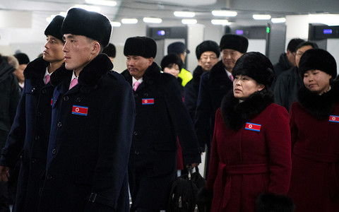 Sportowcy z Korei Północnej przylecieli na igrzyska 