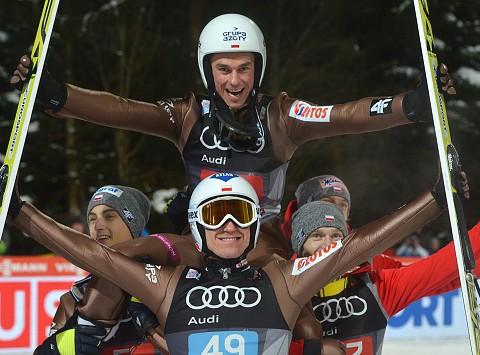 Ski-jumping: Poland's Stoch reclaims World Cup lead ahead of Olympics