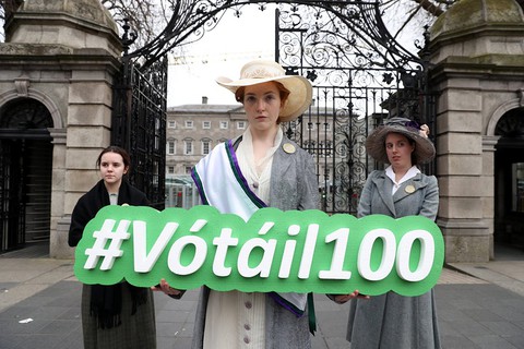 Houses of the Oireachtas launches Vótáil100 programme