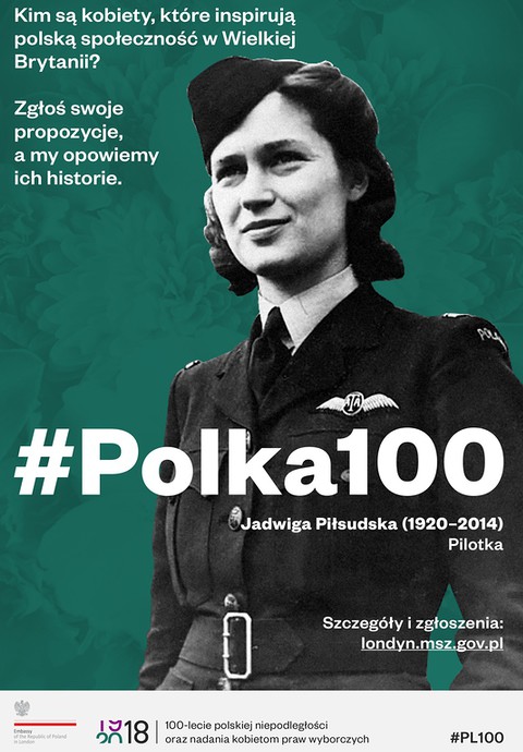 Ambasada RP w Londynie zaprasza do udziału w Plebiscycie #Polka100