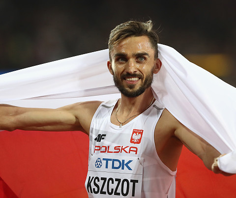 Victory of Kszczot in the 800 m run
