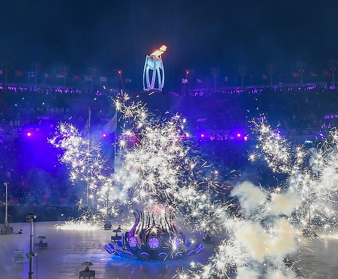 Spectacular opening of the Games in Pyongsang