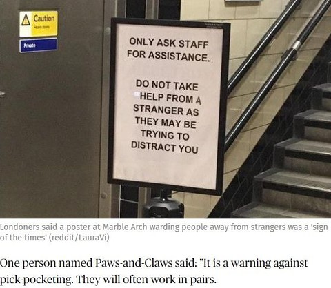 'Seriously depressing' TfL sign leaves London Tube commuters downhearted