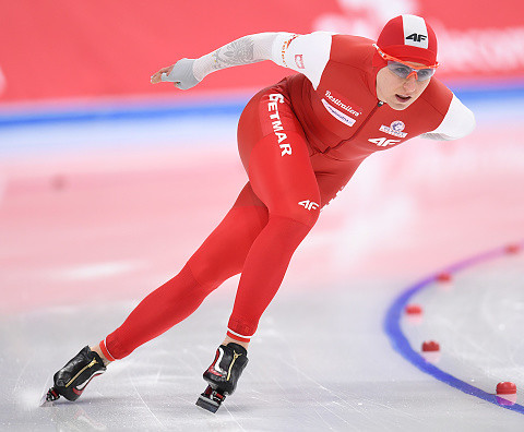 9th place of Czerwonka for 1 500 m in speed skating