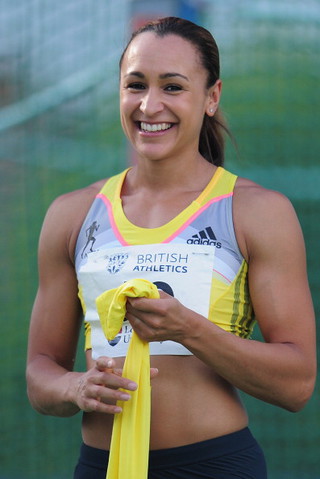 Jessica Ennis-Hill returns to training after giving birth