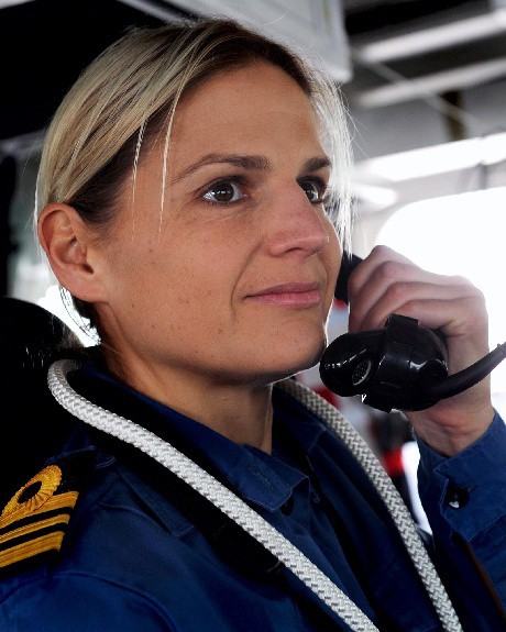 Pierwsza kobieta-dowódca brytyjskiego okrętu wojennego