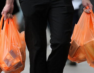 Shoppers charged for carrier bags