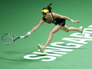 Agnieszka Radwanska won with Kvitova