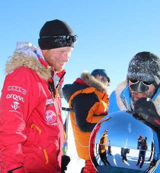 Prince Harry and team reach South Pole