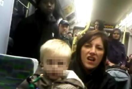 Rasistka z pociągu przyznała się do winy