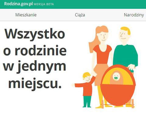 Polish government launches website for families