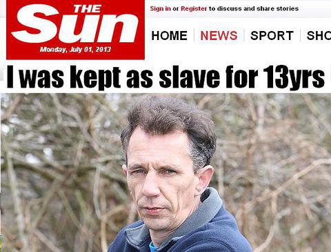  I was kept as slave for 13yrs