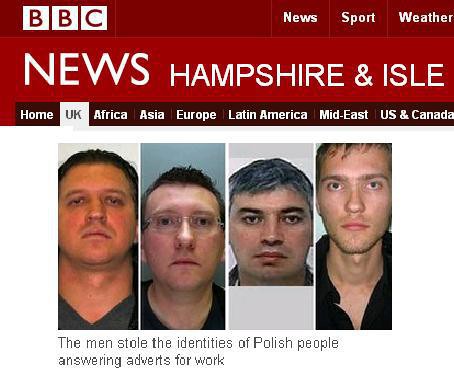 Southampton-based identity thief gang jailed