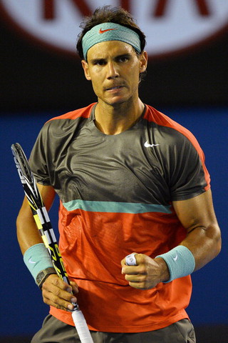 Tenisista Rafael Nadal po operacji usunięcia wyrostka robaczkowego