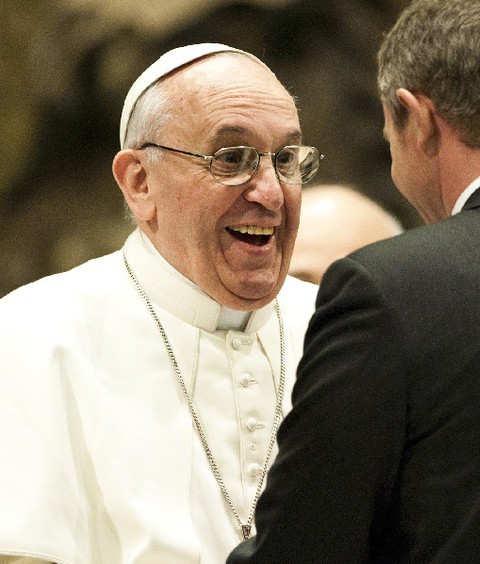 It's nice to be a pope, says pope Francis