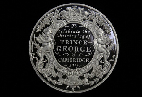 Specjalna moneta na chrzest księcia George'a