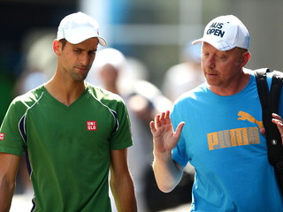 Lider światowego rankingu tenisistów Djokovic na dłużej z Beckerem
