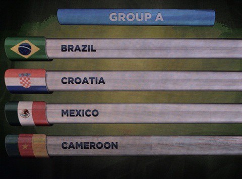 Rozlosowano skład grup w MŚ 2014