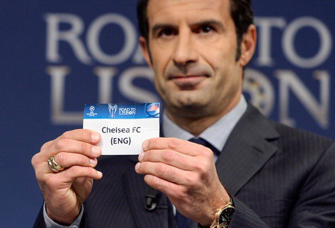  The Champions League draw of the last 16