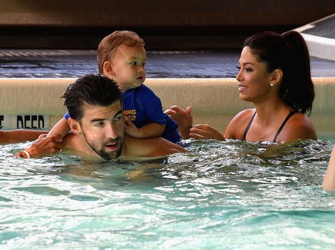 Michael Phelps welcomes second child with wife Nicole Johnson