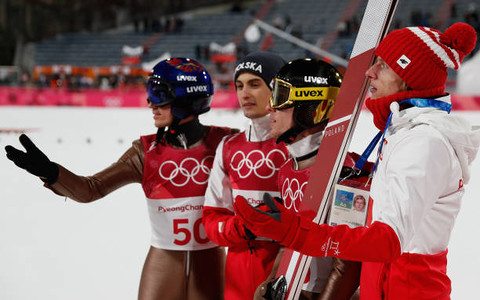 Successful training of Stoch before the Olympic competition