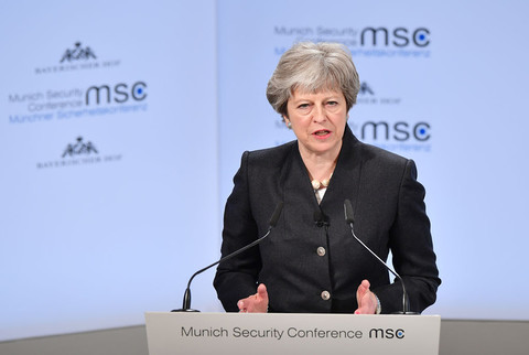 Theresa May wants new security treaty with EU next year