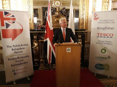 Brytyjski minister: Forum Belwederskie pokazuje głębię naszych relacji