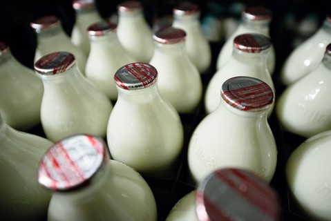 Milkmen are returning to London as millennials order glass milk bottles