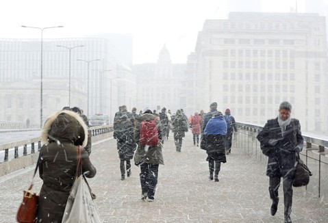 Londyn Jeszcze Zimniej I Wiecej Sniegu Ekstremalnej Pogody