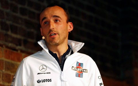 Kubica's return today on the Barcelona track