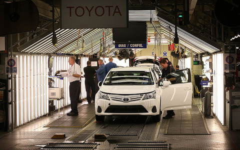 Toyota będzie produkować w Burnaston samochody Auris