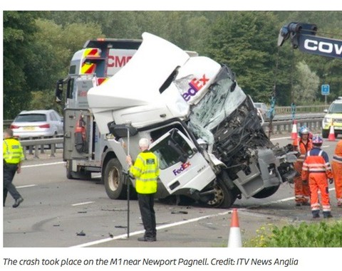 Polak winny spowodowania śmierci na autostradzie w Anglii