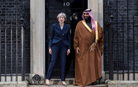 Wizyta saudyjskiego księcia w UK i umowa warta 65 mld funtów