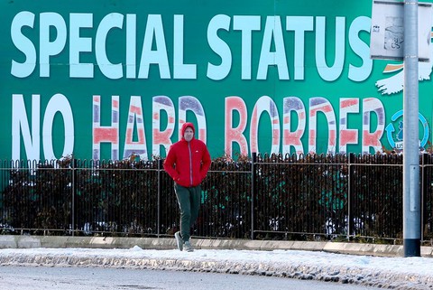 People crossing Irish border would have to register in advance under plan being studied by May