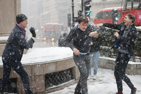 "Bestia ze Wschodu" powraca do UK. Alert śnieżny w Londynie