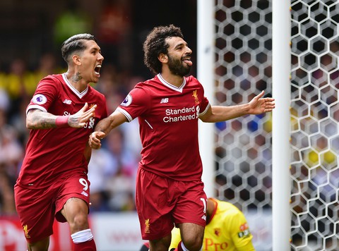 Salah hits four as Liverpool beat Watford