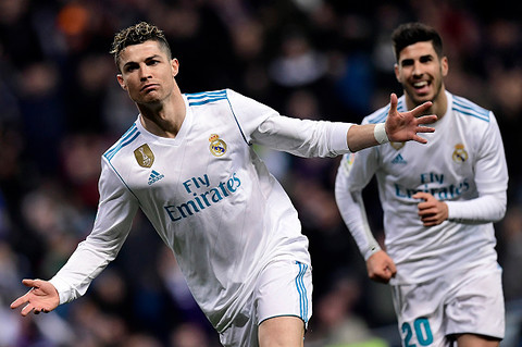 9 goals in Madrid, 4 scored by Ronaldo