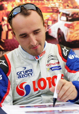 Kubica fourth in England