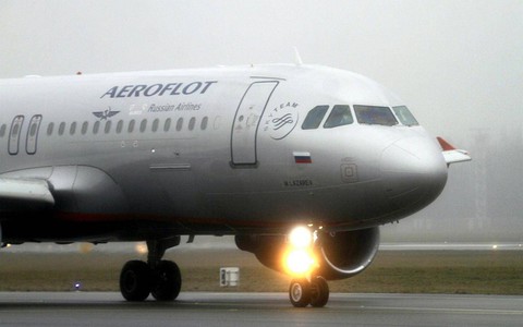 Russia say Aeroflot plane searched in London 'by UK authorities'