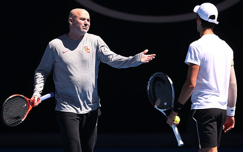 Novak Djokovic rozstał się z trenerem Andre Agassim