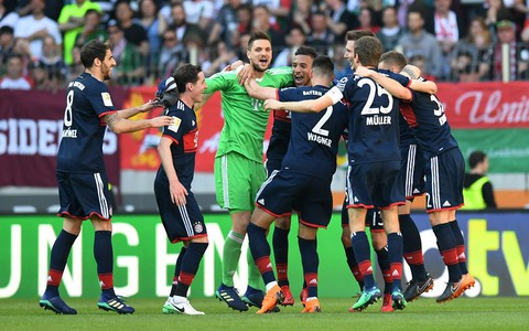Bayern Munich wrap up sixth Bundesliga title in a row
